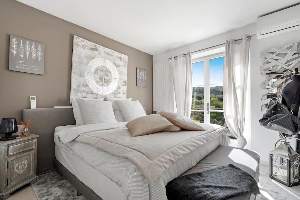 Grande Villa St-Tropez Area Avec Piscine Chauffee ガッサン エクステリア 写真