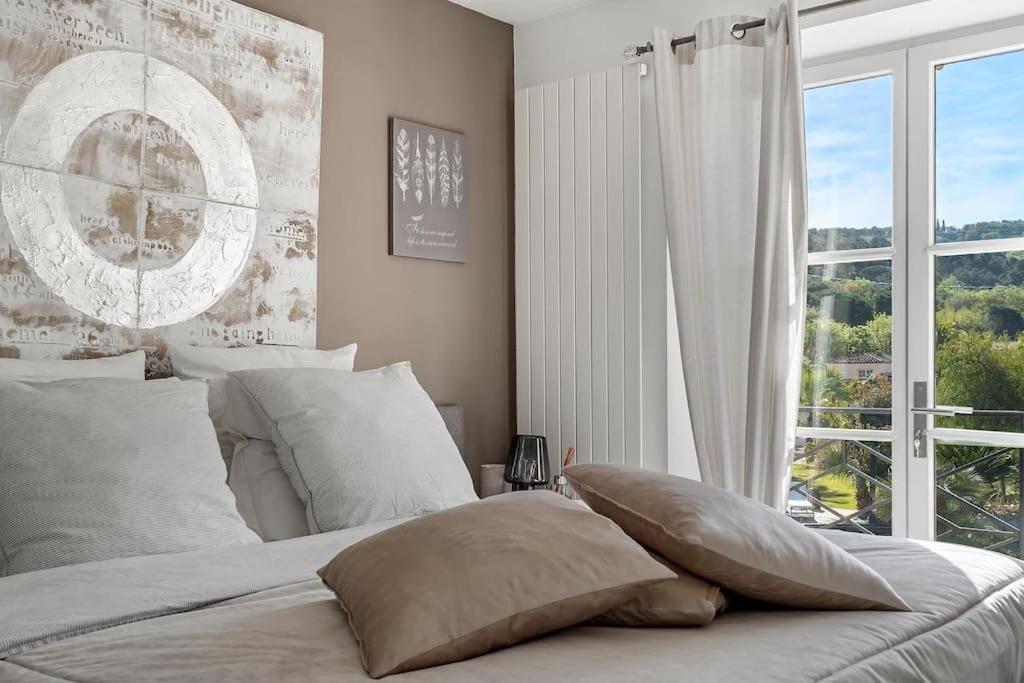 Grande Villa St-Tropez Area Avec Piscine Chauffee ガッサン エクステリア 写真
