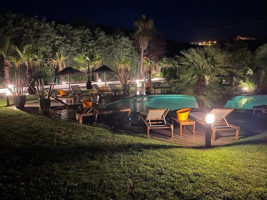 Grande Villa St-Tropez Area Avec Piscine Chauffee ガッサン エクステリア 写真