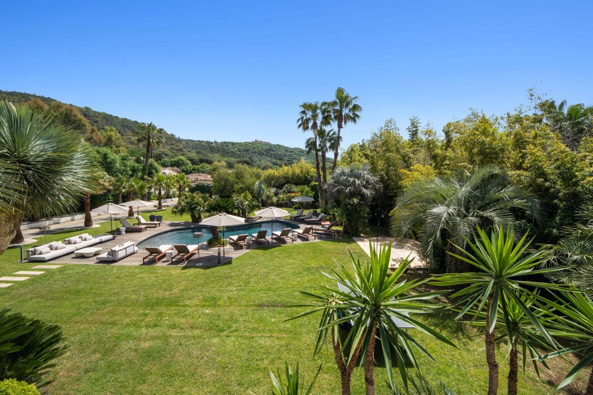 Grande Villa St-Tropez Area Avec Piscine Chauffee ガッサン エクステリア 写真
